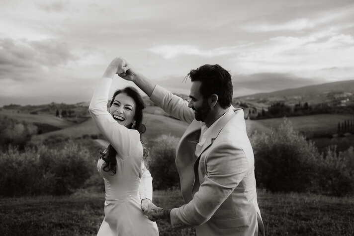 Elopement Fotografo in Toscana