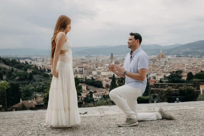 Proposta di matrimonio a Firenze