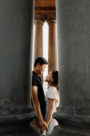 Sessione fotografica di engagement a Firenze